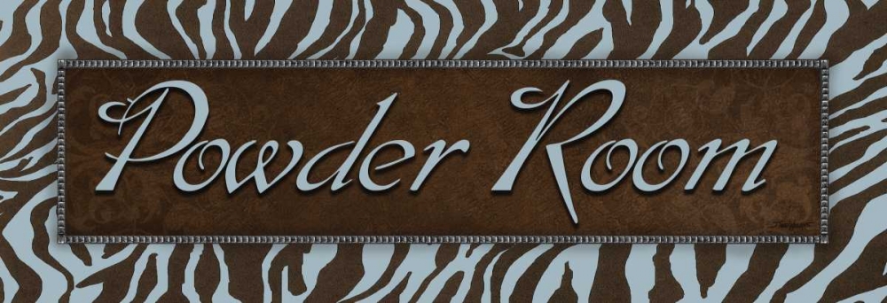 Powder Room art print by Todd Williams for $57.95 CAD