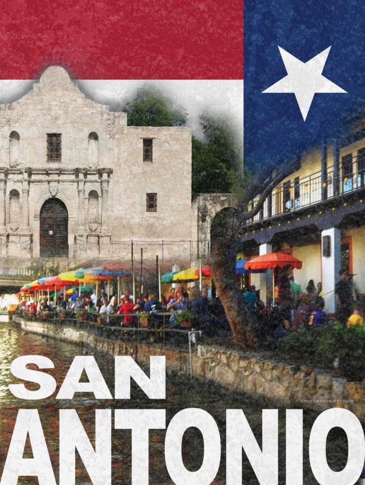 San Antonio art print by Todd Williams for $57.95 CAD