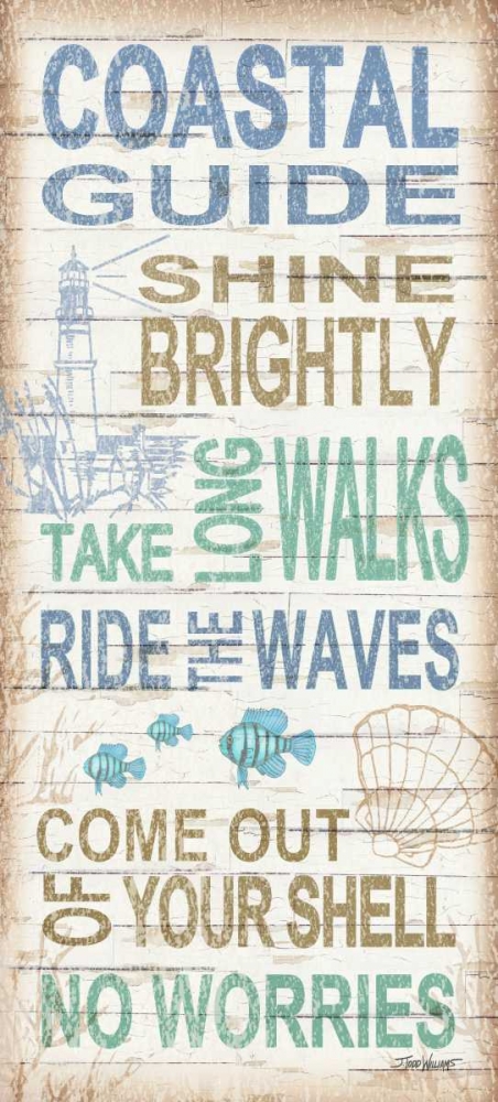 Coastal Guide art print by Todd Williams for $57.95 CAD