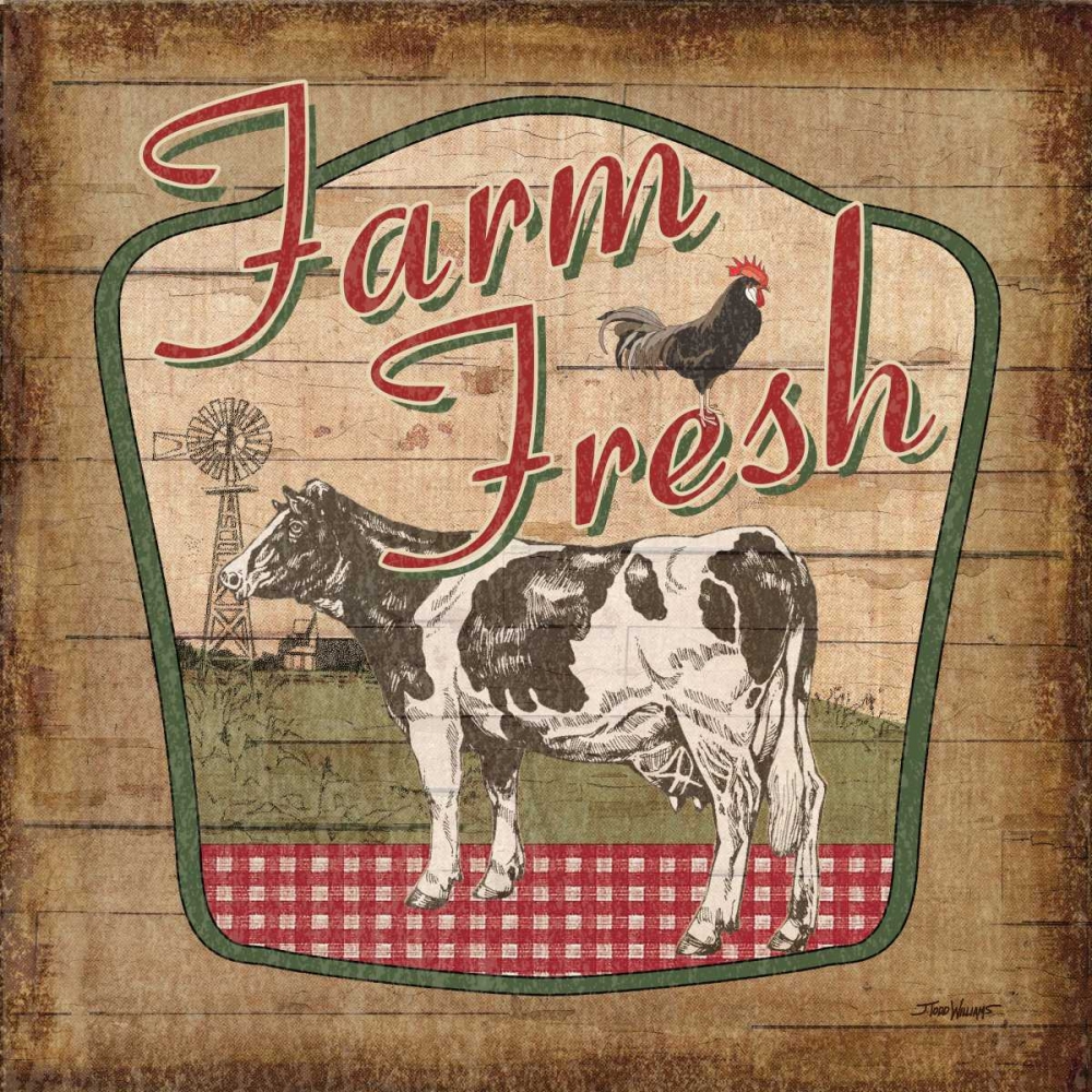 Nostalgic Farm II art print by Todd Williams for $57.95 CAD
