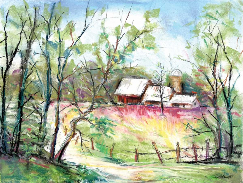 Spring Farm art print by Todd Williams for $57.95 CAD
