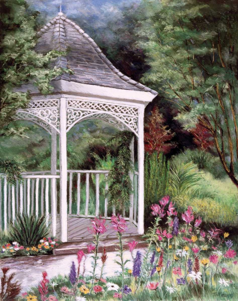 Garden Retreat I art print by Todd Williams for $57.95 CAD
