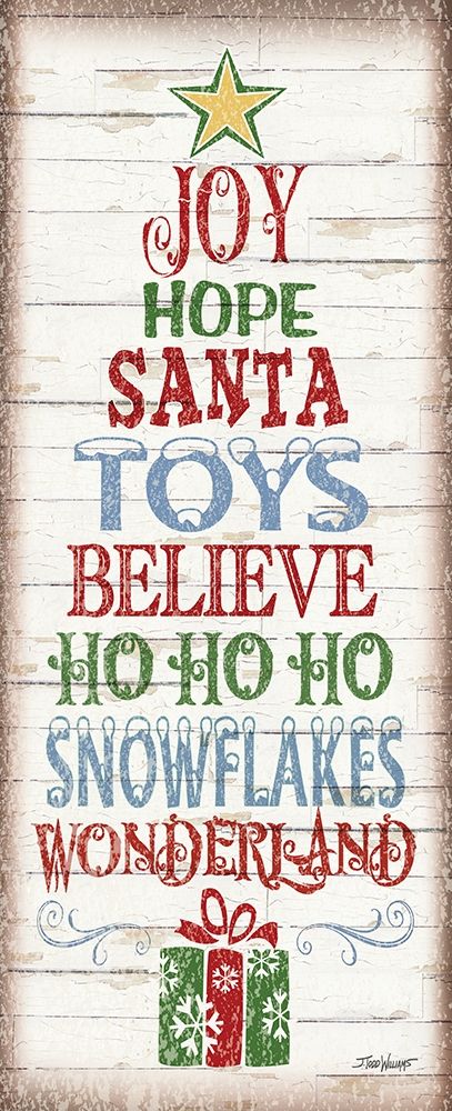 Christmas Tree Sign art print by Todd Williams for $57.95 CAD