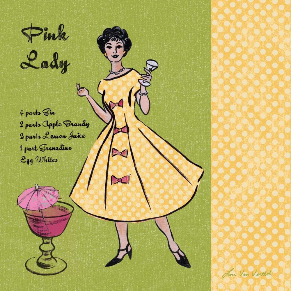 Pink Lady art print by Lisa Ven Vertloh for $57.95 CAD
