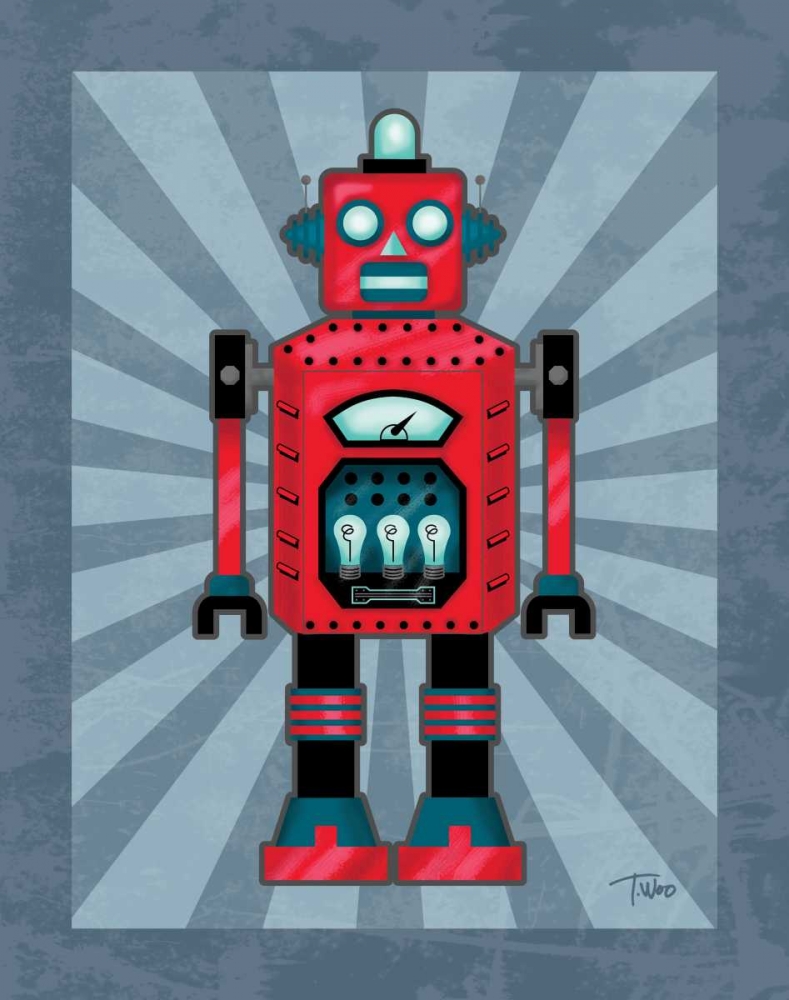 Robot II art print by Teresa Woo for $57.95 CAD