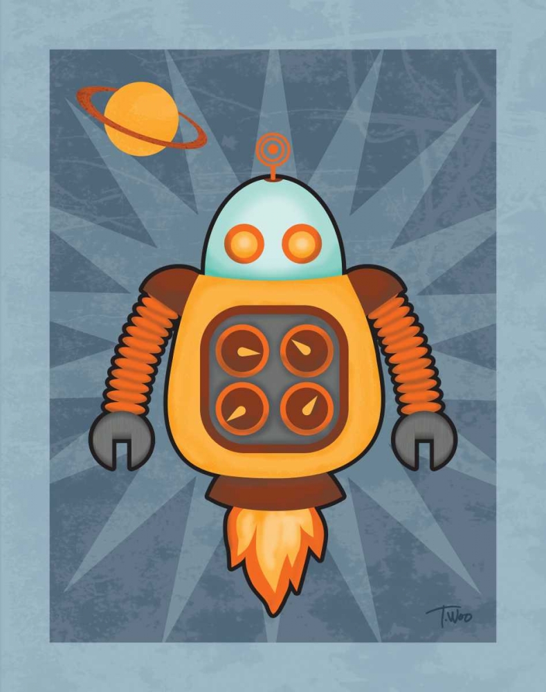 Robot III art print by Teresa Woo for $57.95 CAD