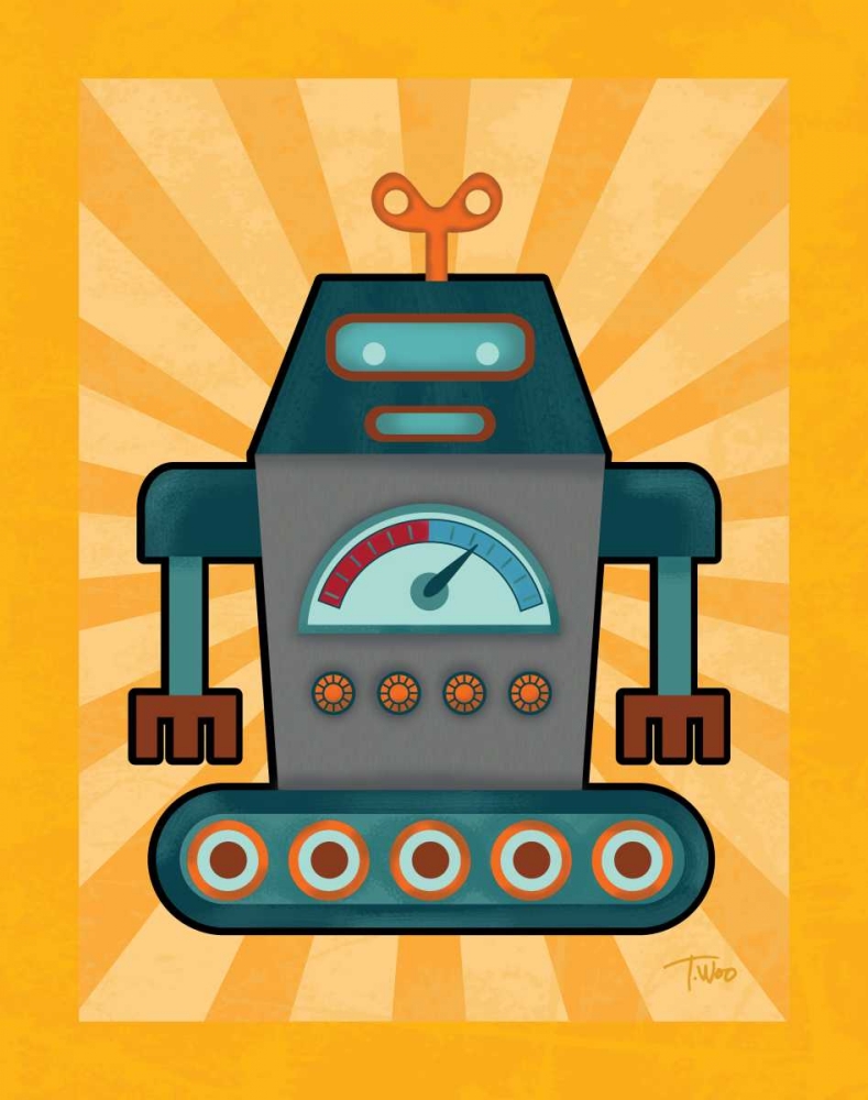 Robot IV art print by Teresa Woo for $57.95 CAD
