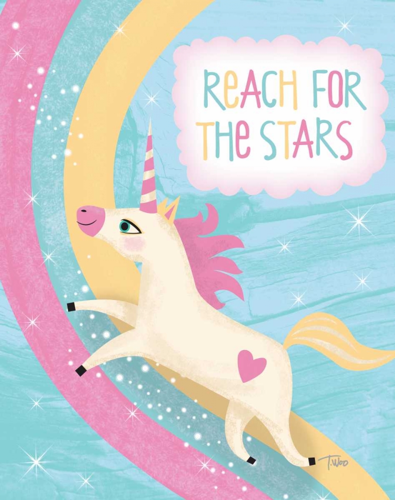 Unicorn III art print by Teresa Woo for $57.95 CAD