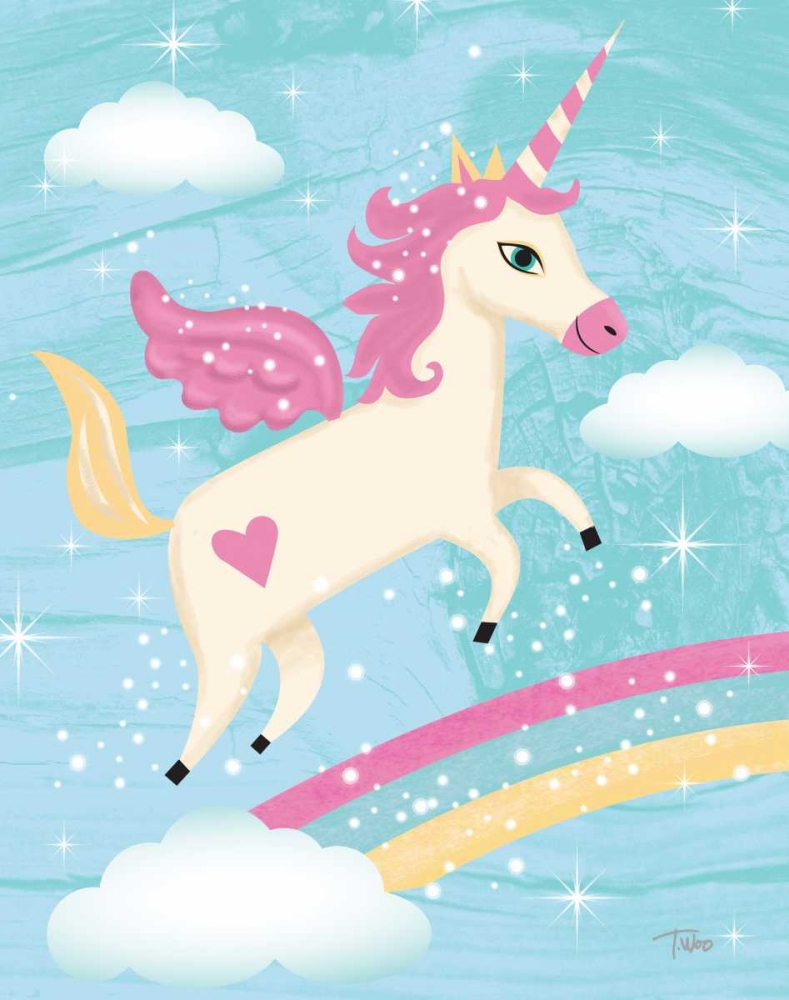 Unicorn IV art print by Teresa Woo for $57.95 CAD