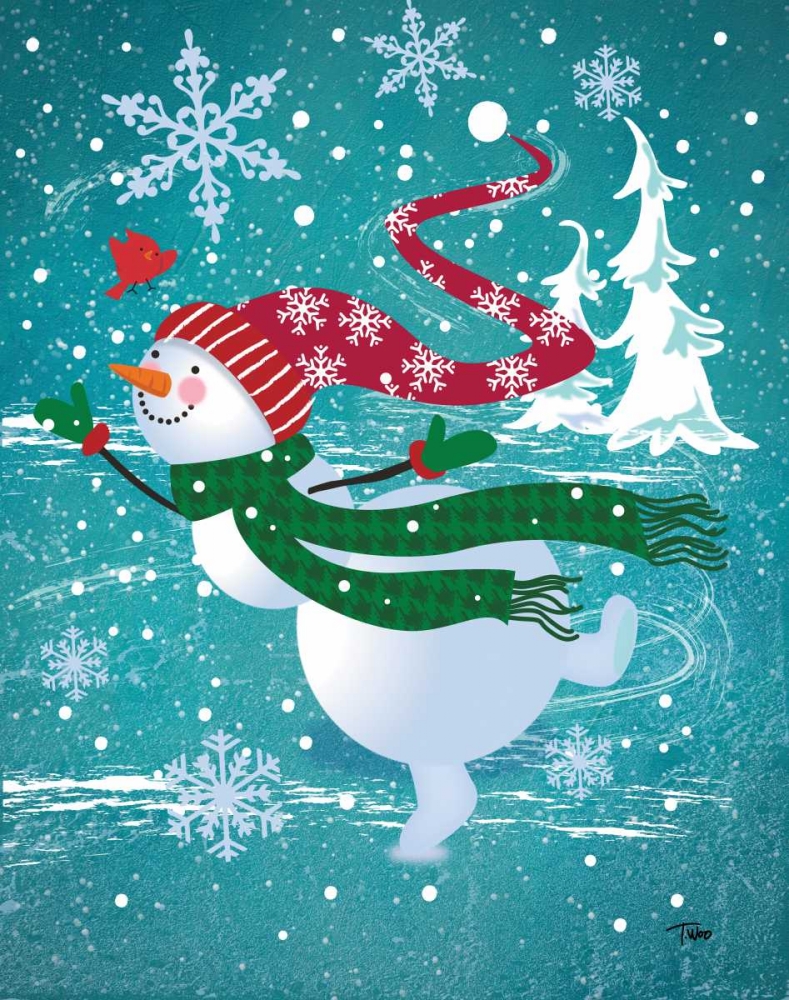 Frosty and Fab II art print by Teresa Woo for $57.95 CAD
