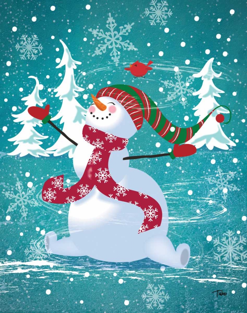 Frosty and Fab III art print by Teresa Woo for $57.95 CAD