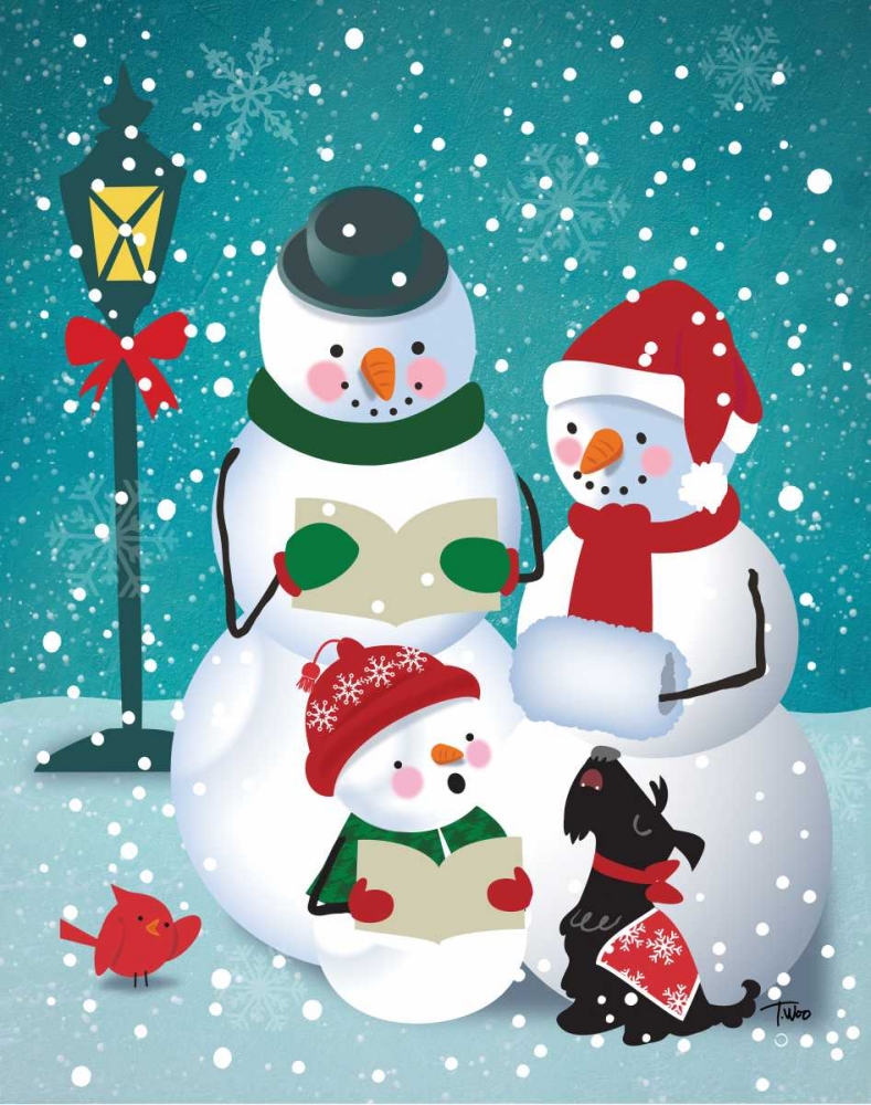 Frosty and Fab V art print by Teresa Woo for $57.95 CAD