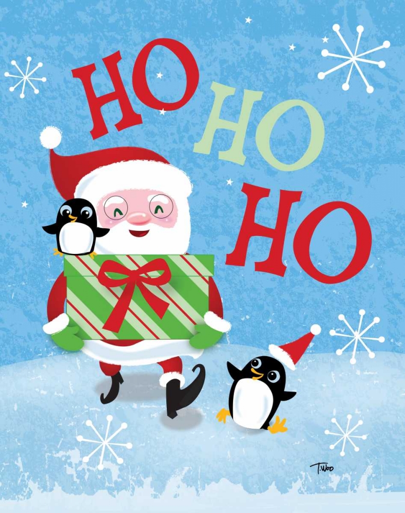 Santa Gift art print by Teresa Woo for $57.95 CAD