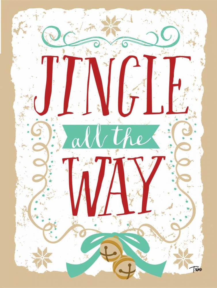 Jingle all the Way art print by Teresa Woo for $57.95 CAD