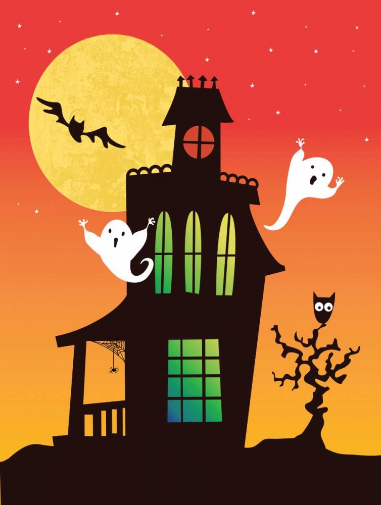 Ghost Party art print by Teresa Woo for $57.95 CAD