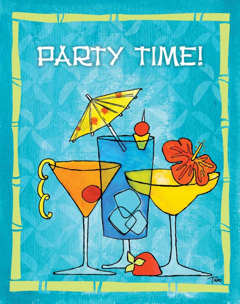 Tiki Time II art print by Teresa Woo for $57.95 CAD
