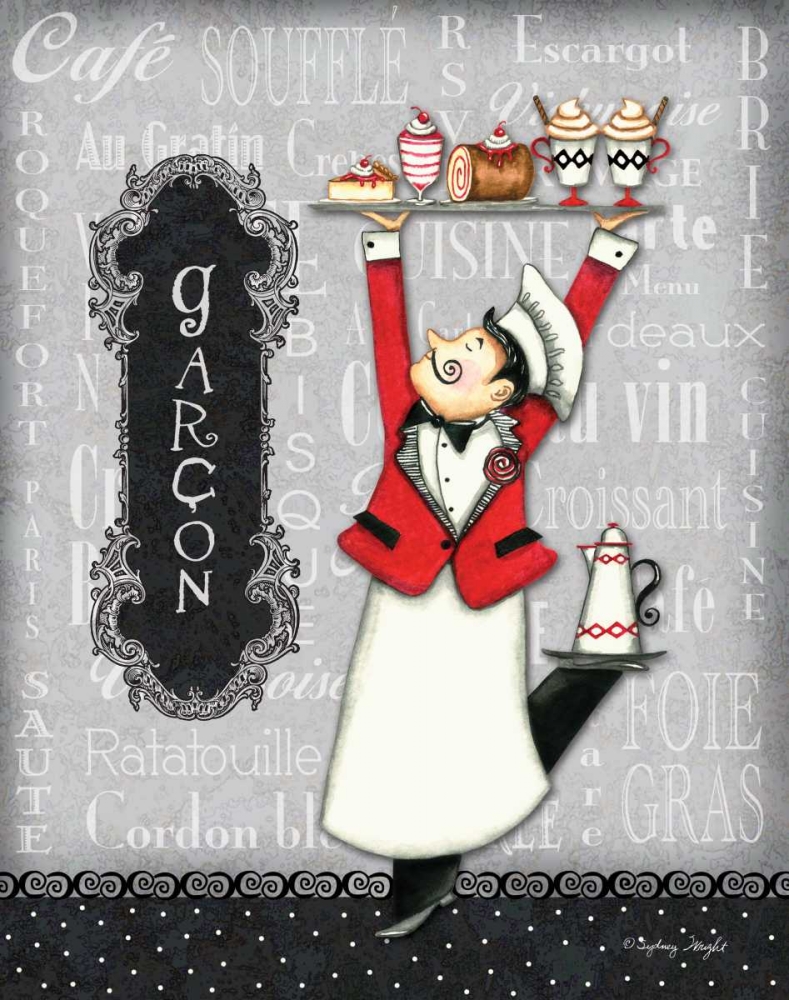 Garcon art print by Sydney Wright for $57.95 CAD