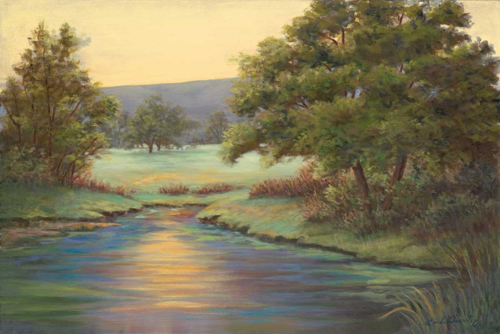Emerald Meadow II art print by Linda Wacaster for $57.95 CAD