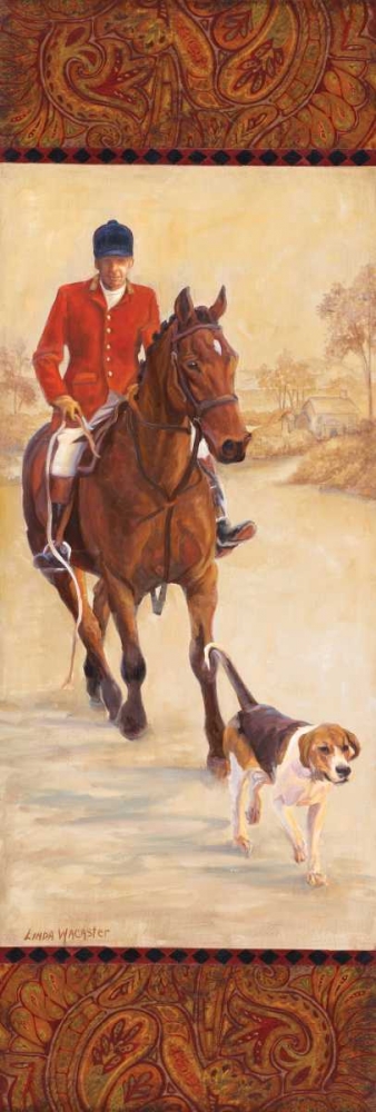 On the Hunt I art print by Linda Wacaster for $57.95 CAD