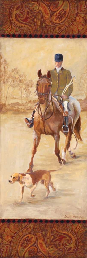 On the Hunt II art print by Linda Wacaster for $57.95 CAD