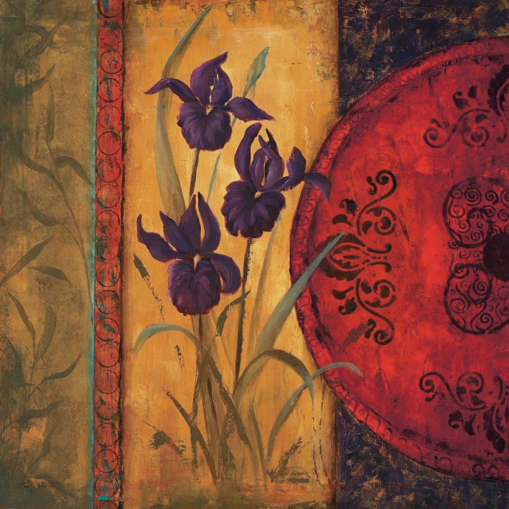 Iris Fusion I art print by Linda Wacaster for $57.95 CAD