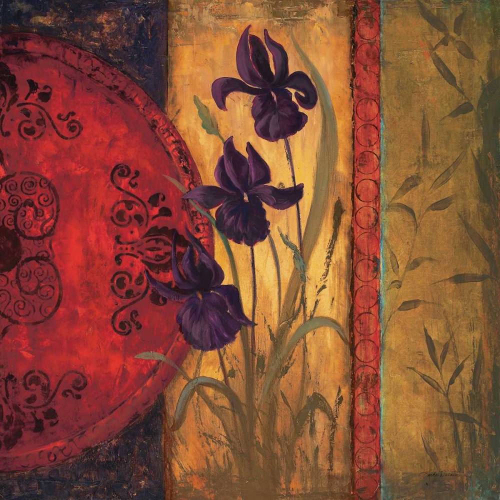 Iris Fusion II art print by Linda Wacaster for $57.95 CAD