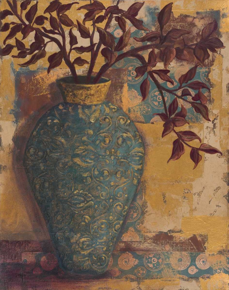 Autumn Arranged I art print by Linda Wacaster for $57.95 CAD