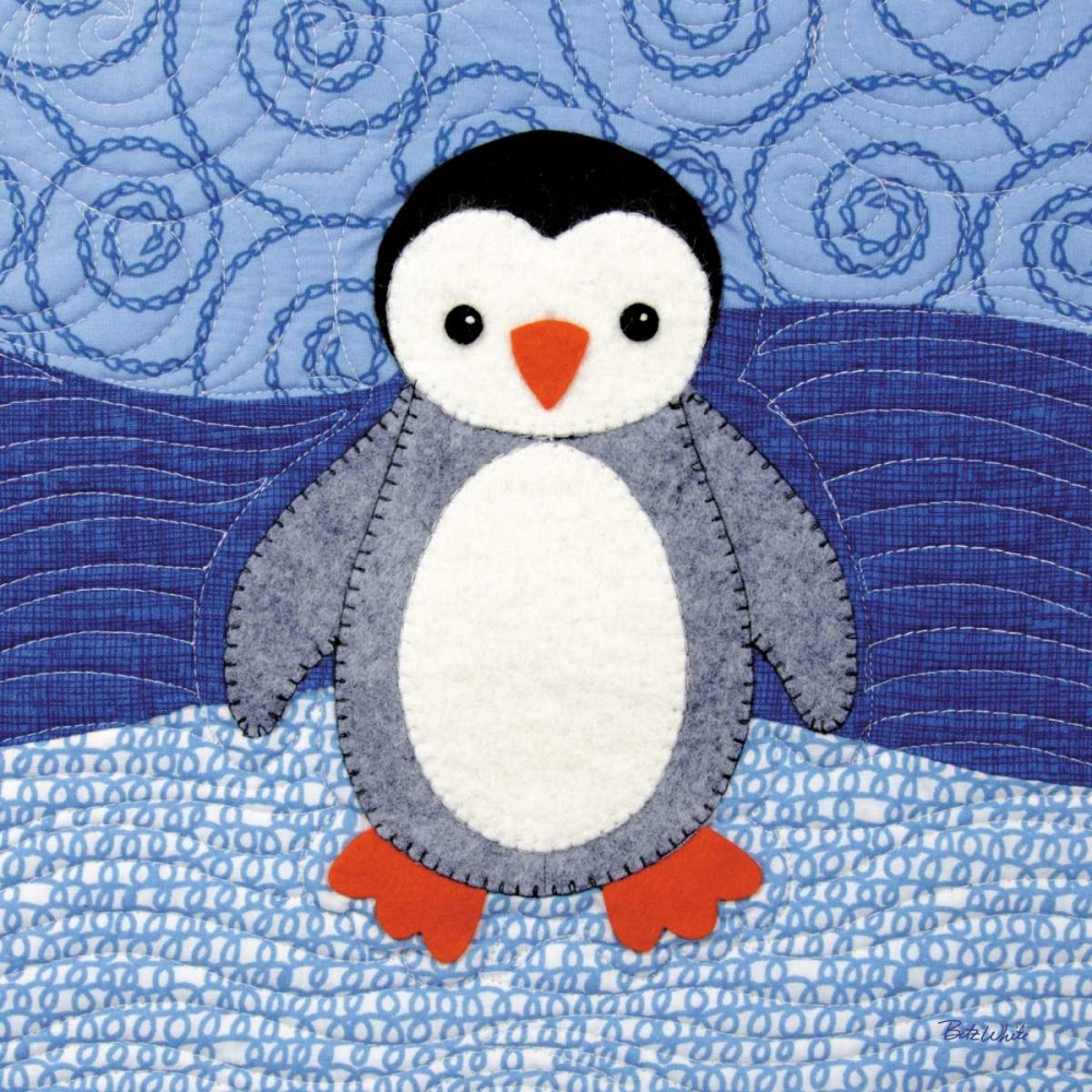 Penguin art print by Betz White for $57.95 CAD