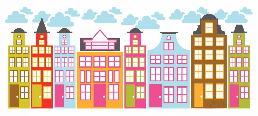 City Block II art print by Patty Young for $57.95 CAD