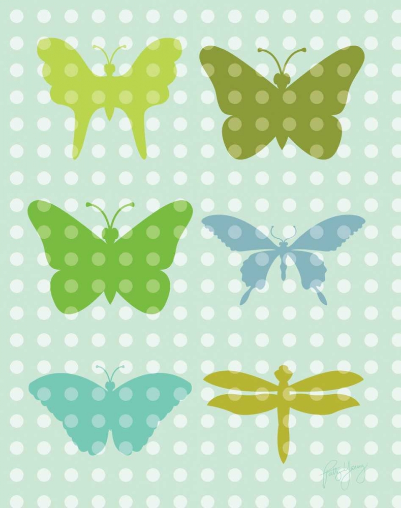 Butterflies II art print by Patty Young for $57.95 CAD