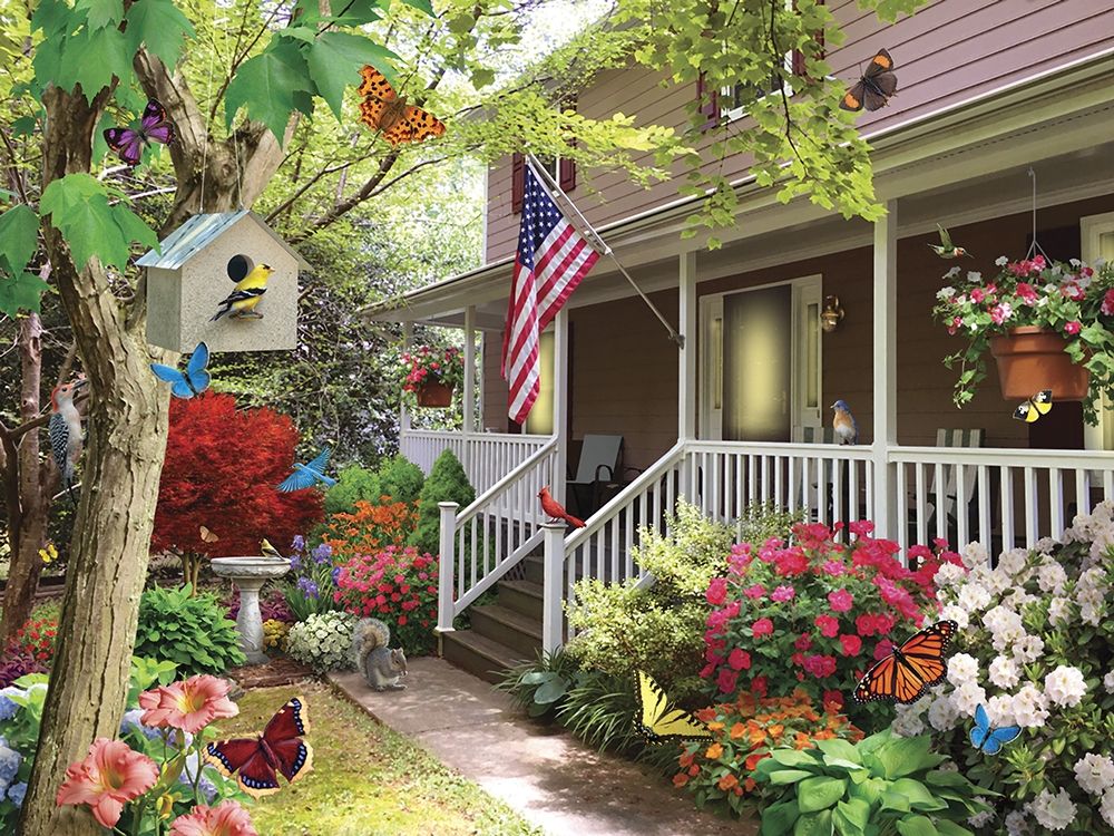 Front Yard Freedom art print by Alan Giana for $57.95 CAD