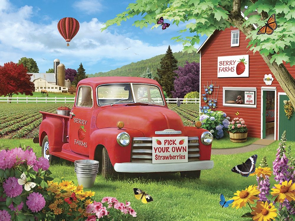 Fruitful Fields art print by Alan Giana for $57.95 CAD