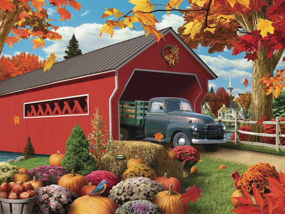 Harvest Bridge 2 art print by Alan Giana for $57.95 CAD