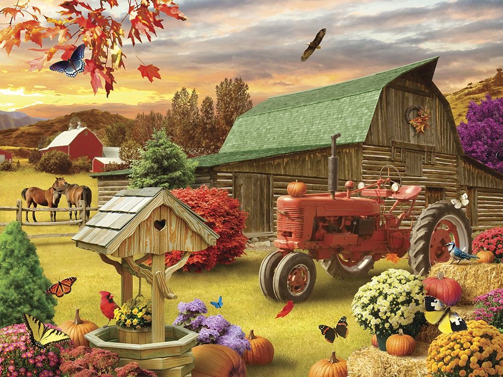 Harvest Ranch art print by Alan Giana for $57.95 CAD