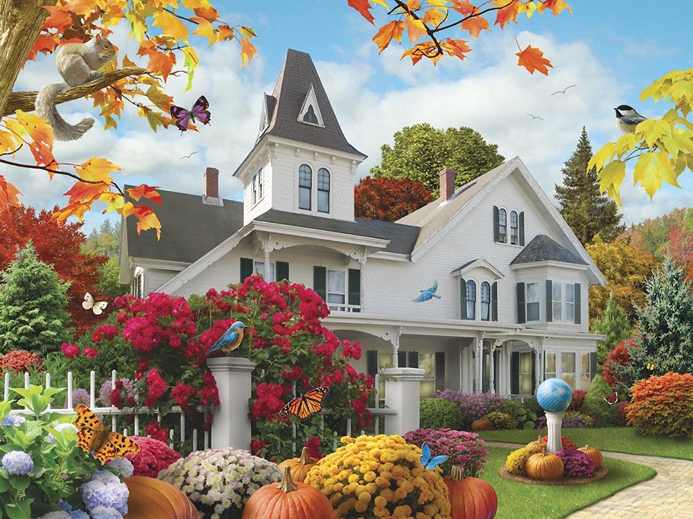 October Skies art print by Alan Giana for $57.95 CAD