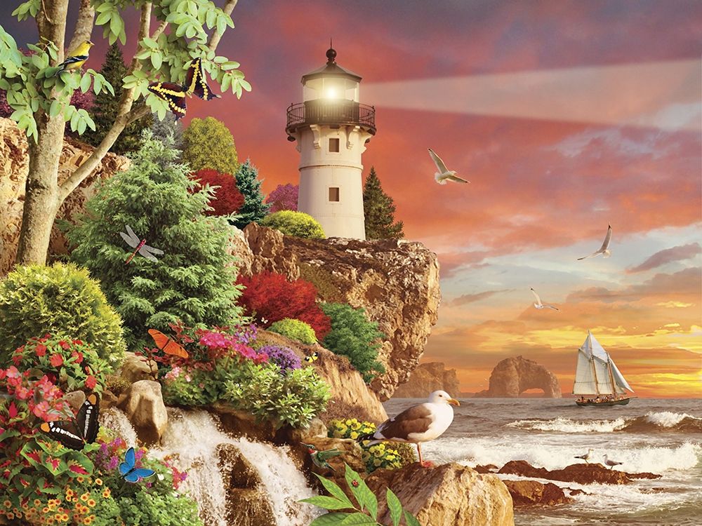 The Edge of Fantasy art print by Alan Giana for $57.95 CAD