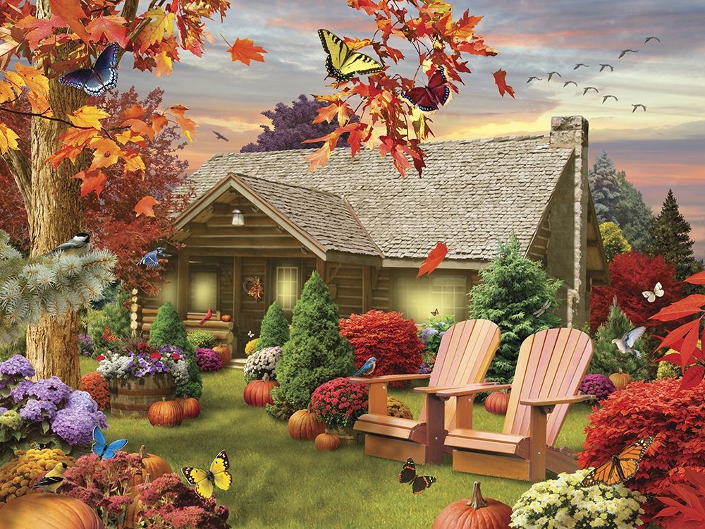 Autumn Warmth art print by Alan Giana for $57.95 CAD