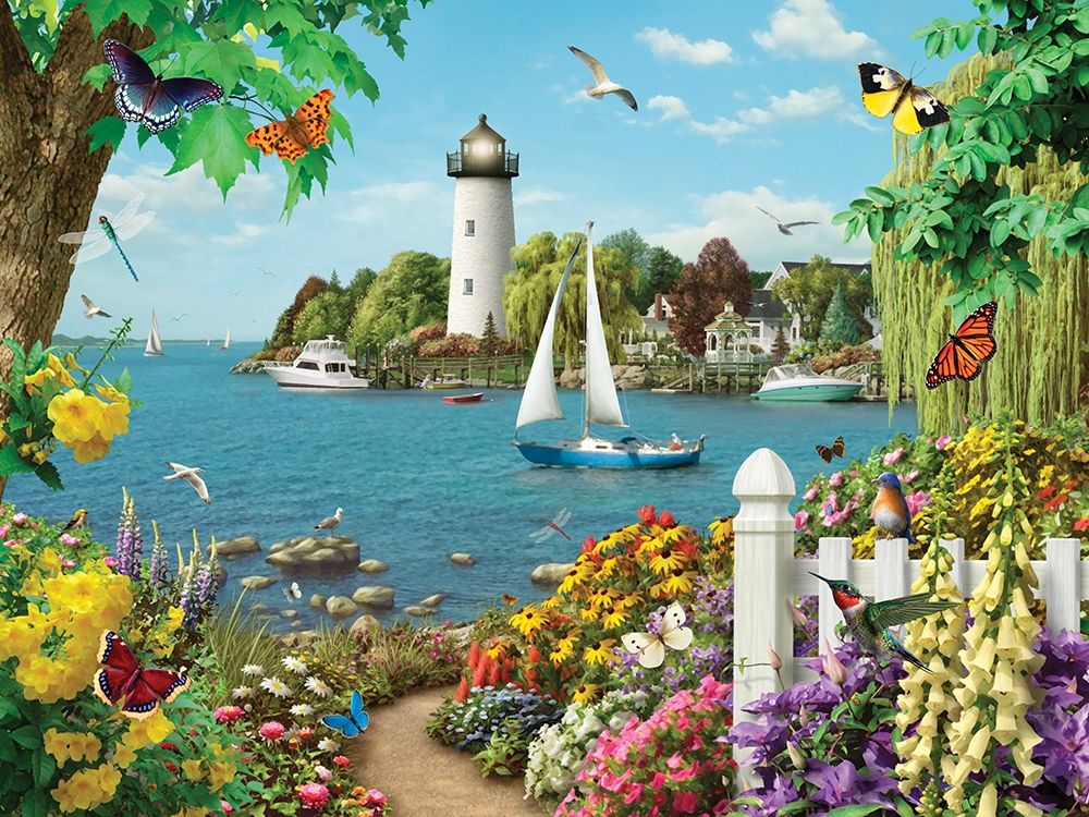 By the Bay 3 art print by Alan Giana for $57.95 CAD