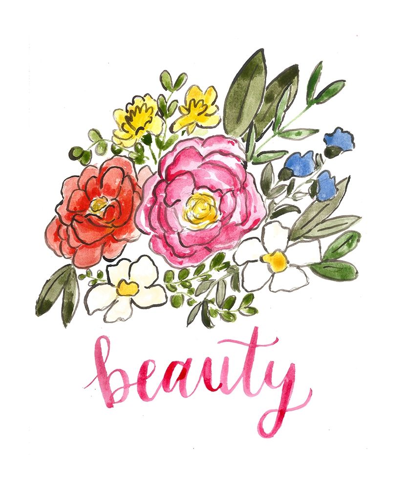 Floral Bouquet Beauty art print by Lacy Tatum for $57.95 CAD