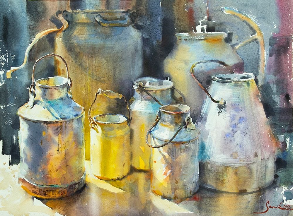 Cans art print by Samira Yanushkova for $57.95 CAD