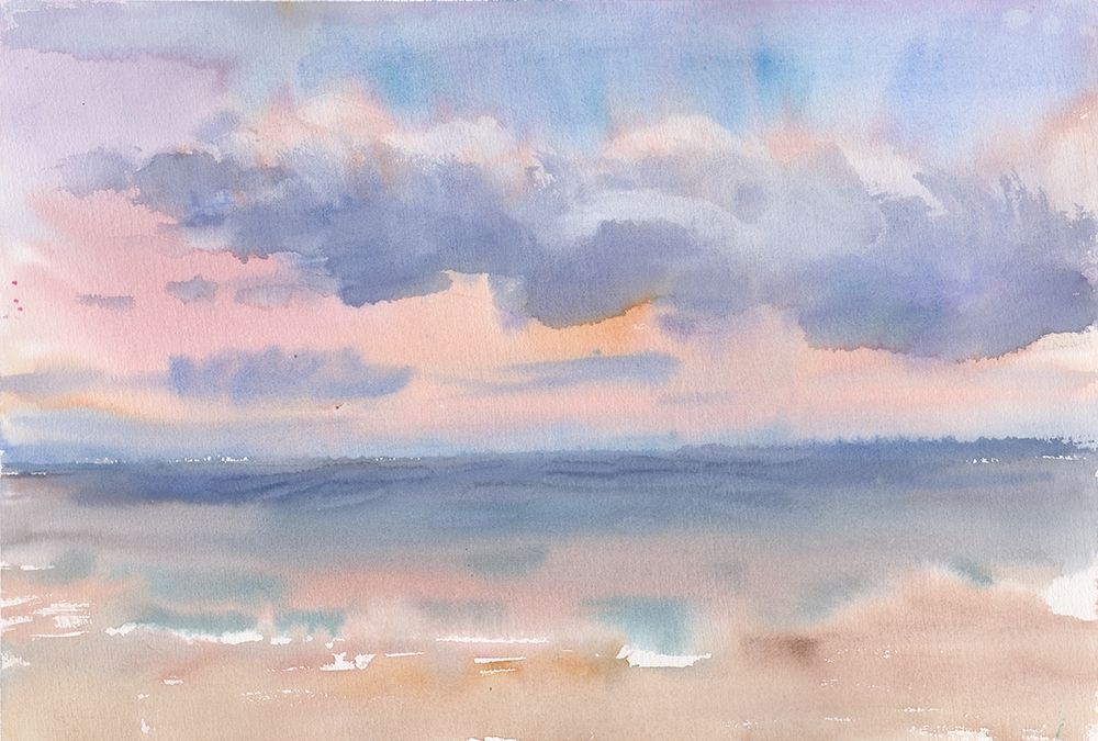 Summer seascape art print by Samira Yanushkova for $57.95 CAD
