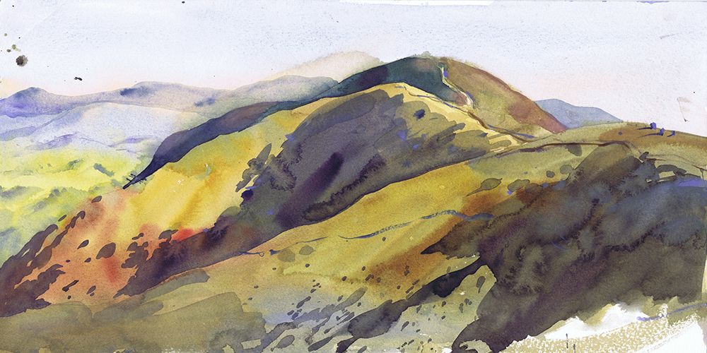 Majesty of Mountains art print by Samira Yanushkova for $57.95 CAD