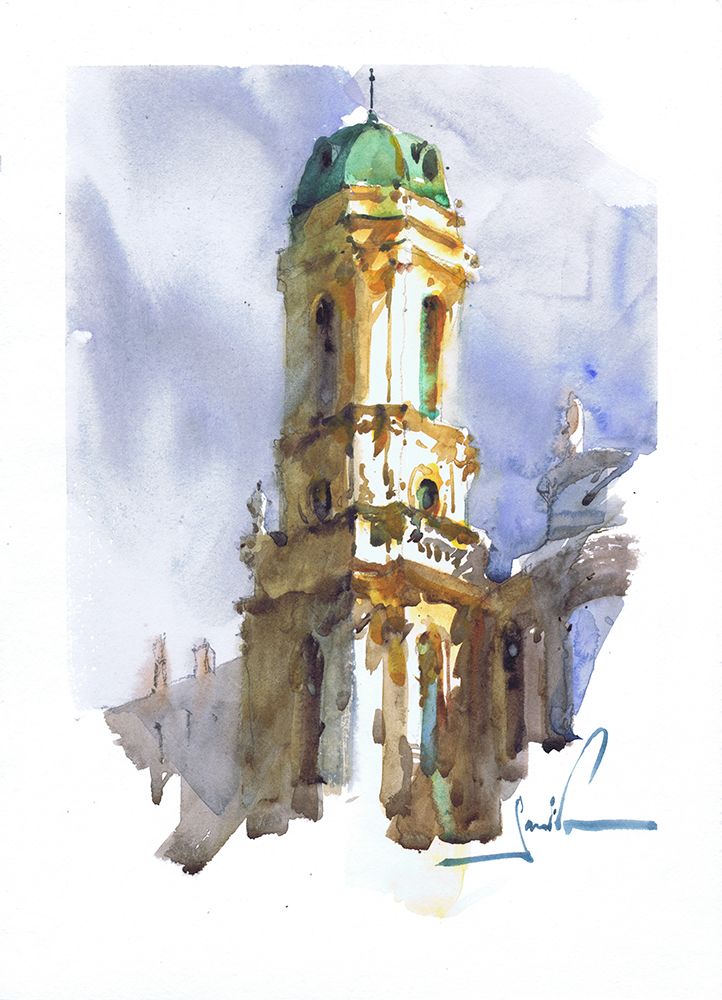 Fairytale Corners of the Old Town art print by Samira Yanushkova for $57.95 CAD