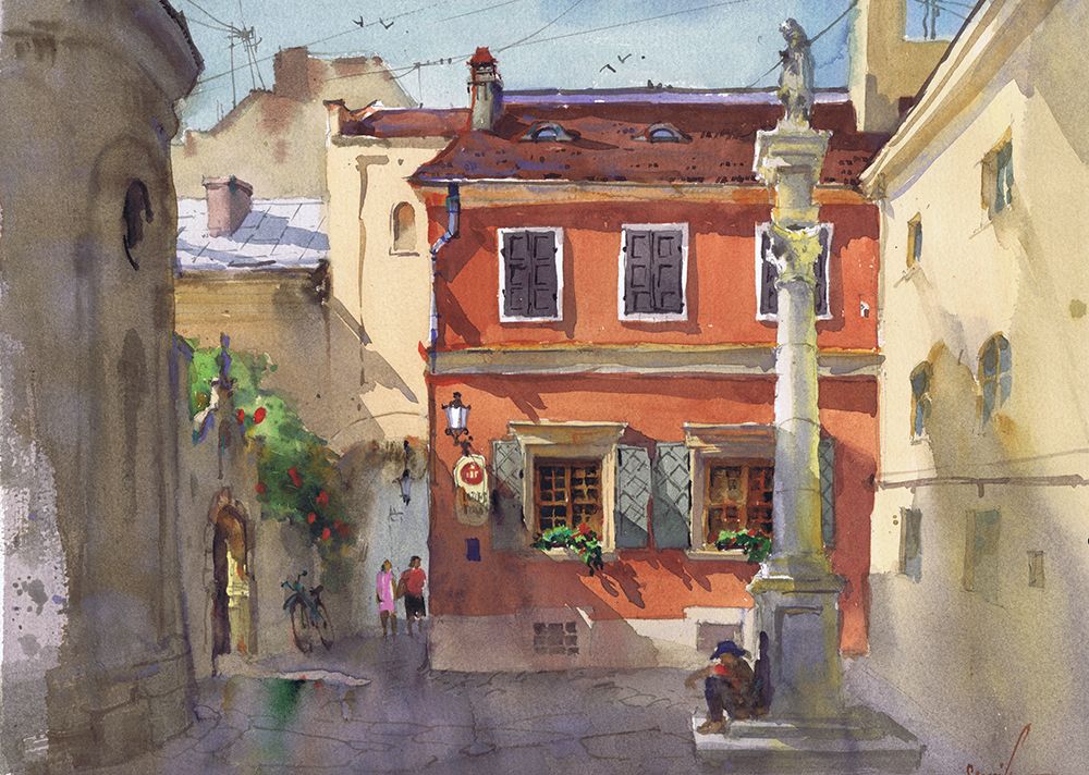 City Rhythm art print by Samira Yanushkova for $57.95 CAD