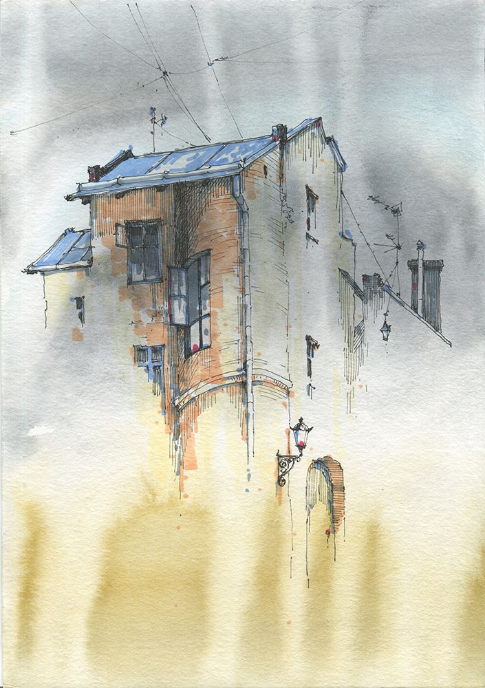 Urban Silhouettes art print by Samira Yanushkova for $57.95 CAD