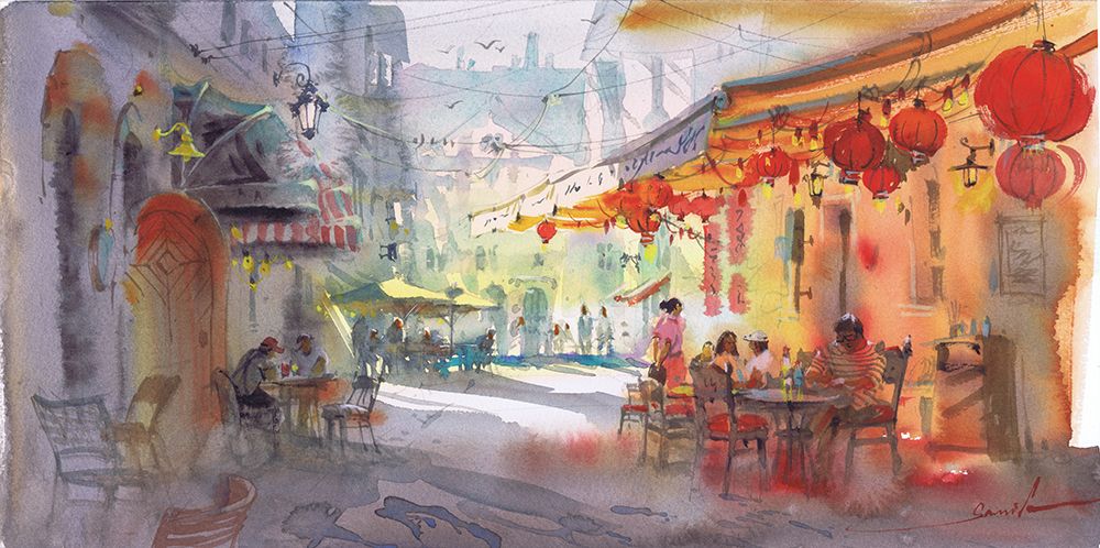 The Taste of Life art print by Samira Yanushkova for $57.95 CAD