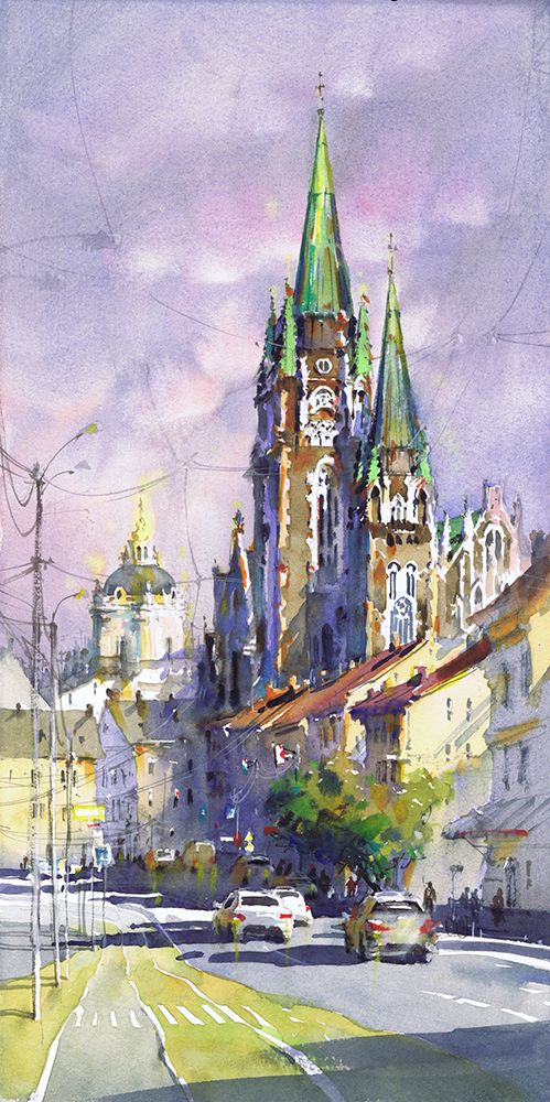 Gothic Grandeur art print by Samira Yanushkova for $57.95 CAD