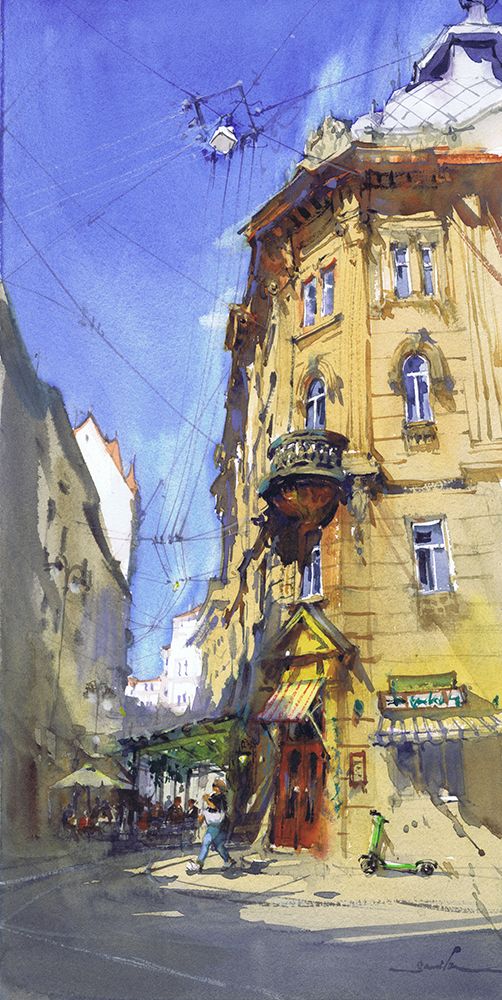 Ancient Architecture art print by Samira Yanushkova for $57.95 CAD
