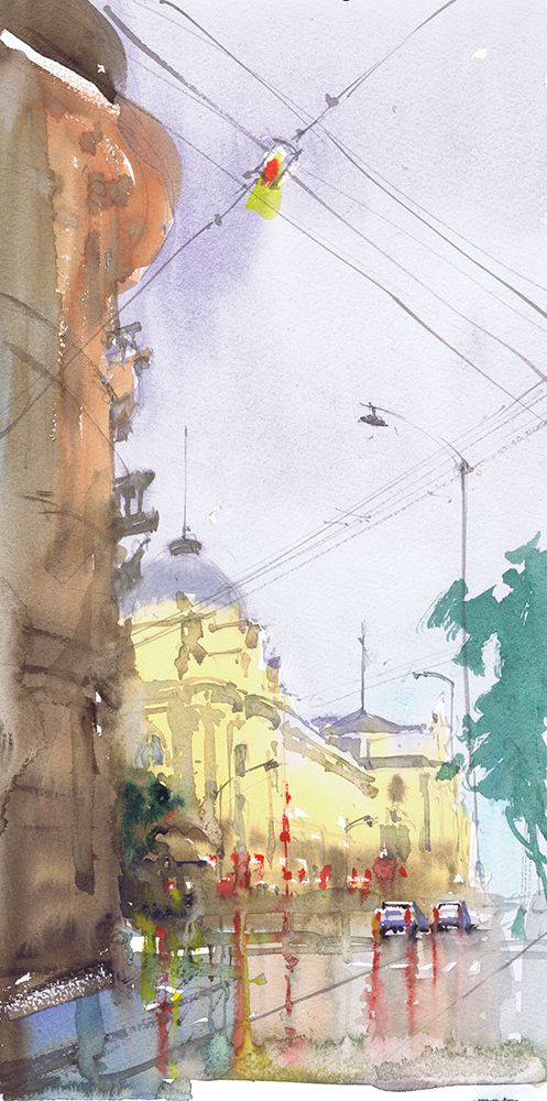 Baroque Boulevard art print by Samira Yanushkova for $57.95 CAD