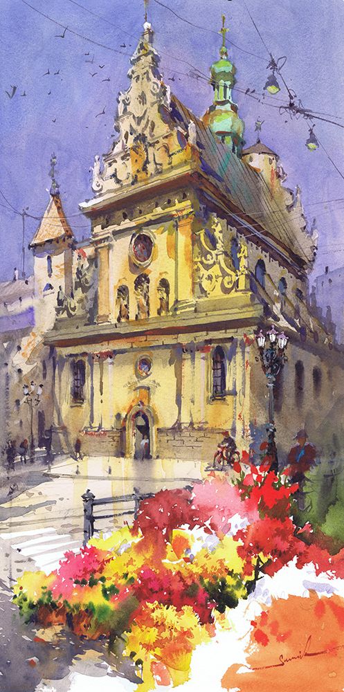 Ancient Stronghold art print by Samira Yanushkova for $57.95 CAD